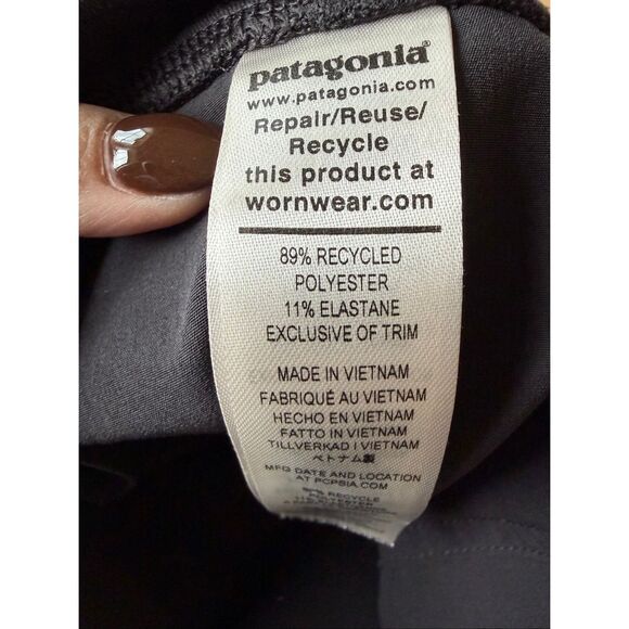 Patagonia Happy Hike Studio Jogger Pants Black Women’s Medium - Picture 12 of 12